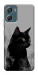 Чехол Smoke cat для Motorola Moto G06
