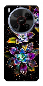 Чехол Flowers on black для ZTE Nubia V70 Max