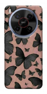 Чехол Порхающие бабочки для ZTE Nubia V70 Max