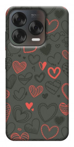 Чохол Милі серця для ZTE Nubia V70 Design