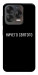 Чехол Ничего святого black для ZTE Nubia V70 Design