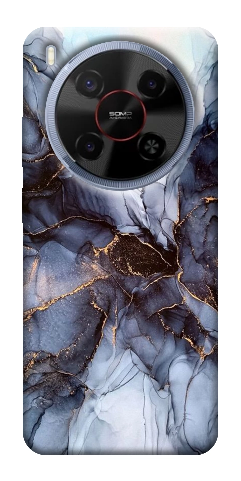 Чохол Чорно-білий мармур для ZTE Nubia V70 Max
