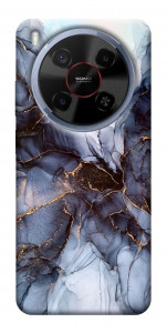 Чехол Черно-белый мрамор для ZTE Nubia V70 Max