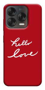 Чохол Hello love для ZTE Nubia V70 Design