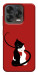 Чехол Влюбленные коты для ZTE Nubia V70 Design