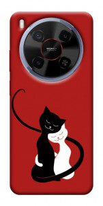 Чехол Влюбленные коты для ZTE Nubia V70 Max