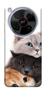 Чехол Три кота для ZTE Nubia V70 Max