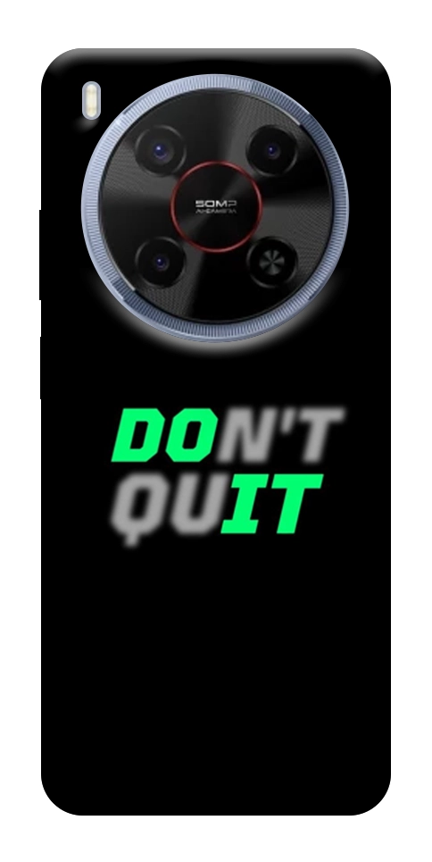 Чехол Don't quit для ZTE Nubia V70 Max