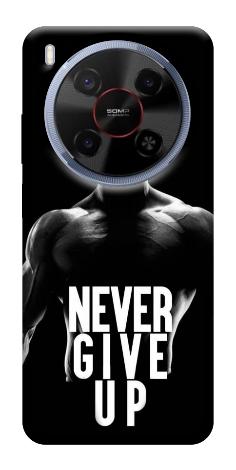 Чехол Never give up для ZTE Nubia V70 Max