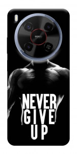 Чехол Never give up для ZTE Nubia V70 Max
