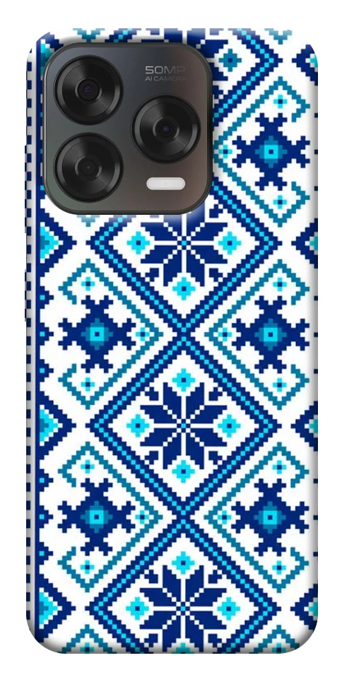 Чохол Синя вишиванка для ZTE Nubia V70 Design