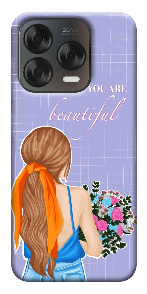 Чехол You are beautiful для ZTE Nubia V70 Design