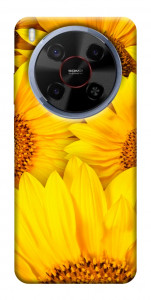 Чохол Букет соняшників для ZTE Nubia V70 Max