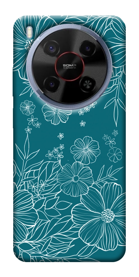 Чохол Botanical illustration для ZTE Nubia V70 Max