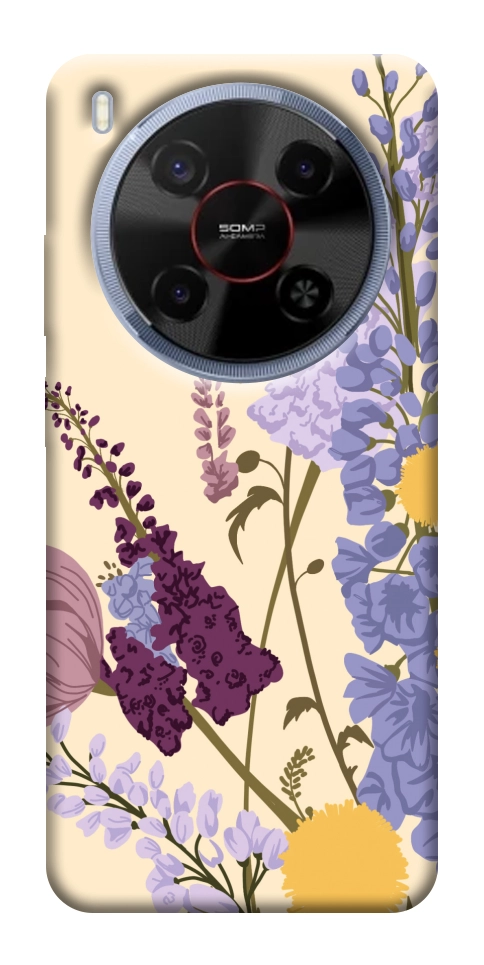 Чохол Flowers art для ZTE Nubia V70 Max