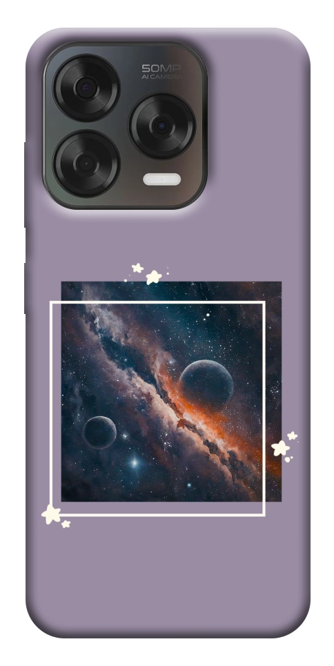 Чохол Космос у квадраті для ZTE Nubia V70 Design