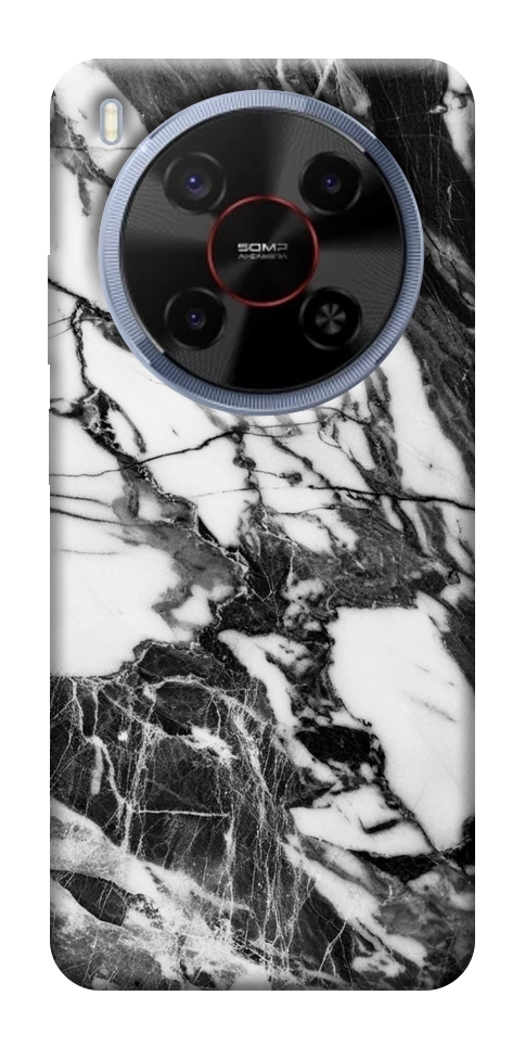 Чехол Calacatta black marble для ZTE Nubia V70 Max