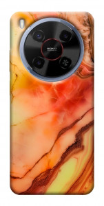 Чохол Червоний корал мармур для ZTE Nubia V70 Max