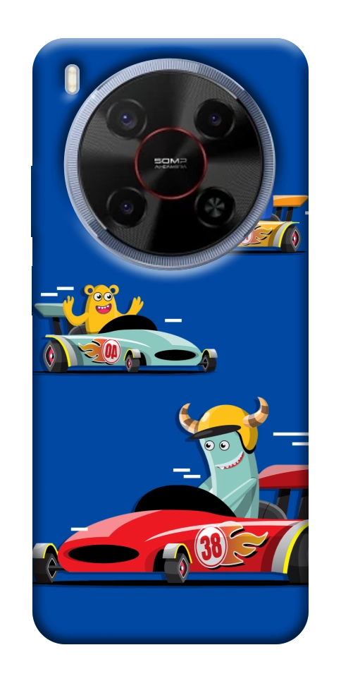 Чехол Монстры и машинки для ZTE Nubia V70 Max
