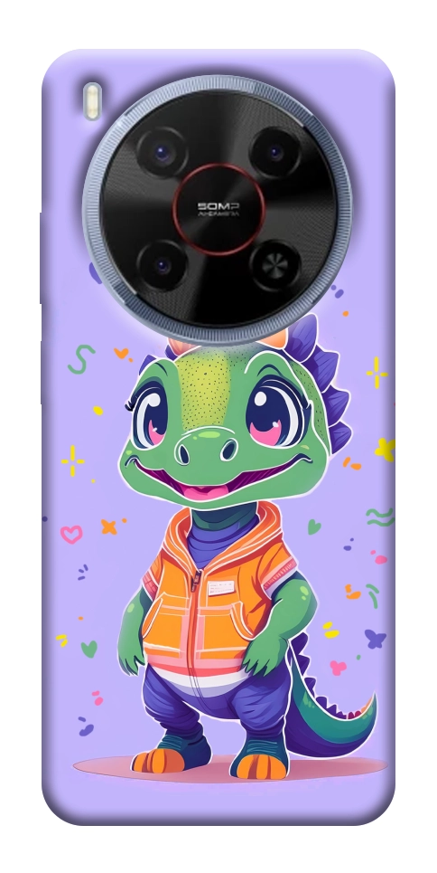 Чехол Мультяшный динозаврик для ZTE Nubia V70 Max