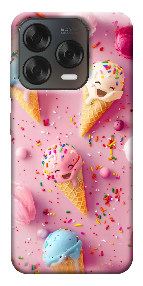 Чохол Веселе морозиво для ZTE Nubia V70 Design