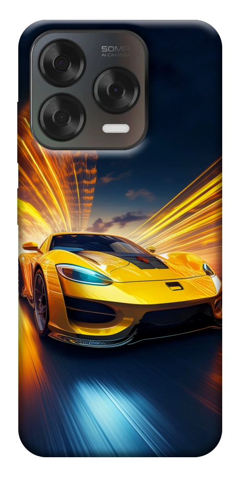 Чохол Yellow Porsche для ZTE Nubia V70 Design