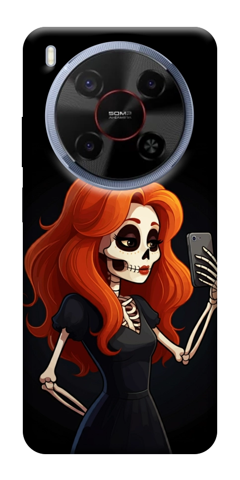 Чехол Селфи-скелет для ZTE Nubia V70 Max