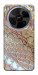 Чехол Gold snake skin для ZTE Nubia V70 Max