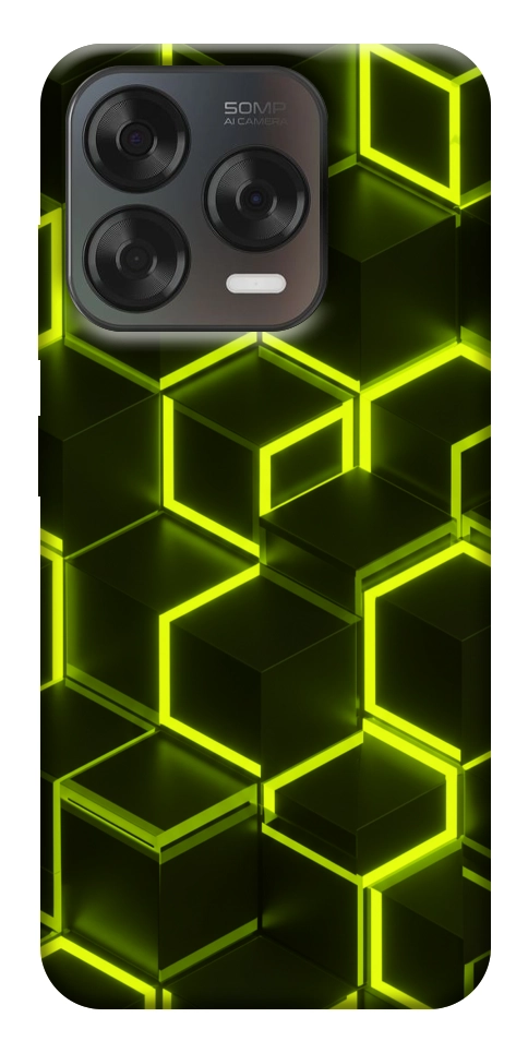 Чохол Neon hexagon для ZTE Nubia V70 Design