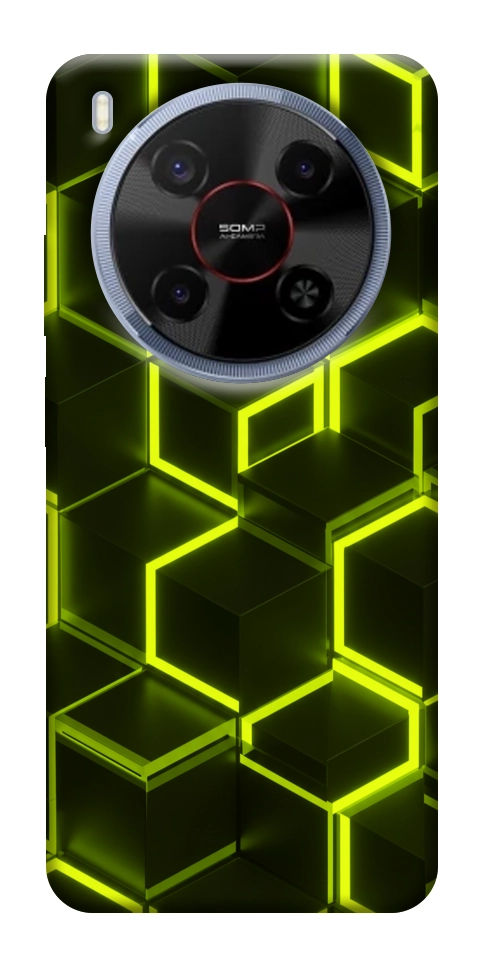Чехол Neon hexagon для ZTE Nubia V70 Max