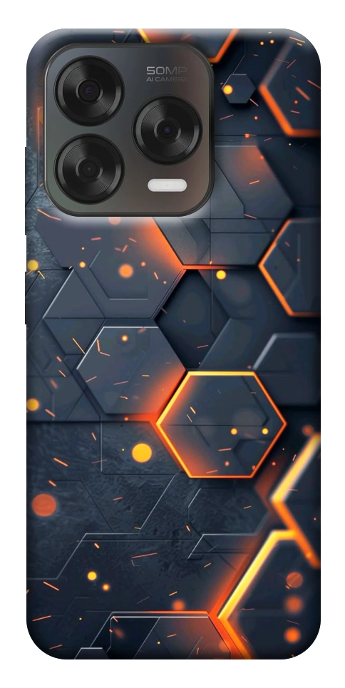Чохол Burning hex pattern для ZTE Nubia V70 Design