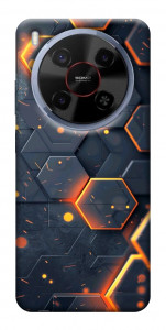 Чохол Burning hex pattern для ZTE Nubia V70 Max