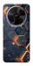 Чехол Burning hex pattern для ZTE Nubia V70 Max