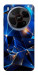 Чехол Abstract purple pattern для ZTE Nubia V70 Max
