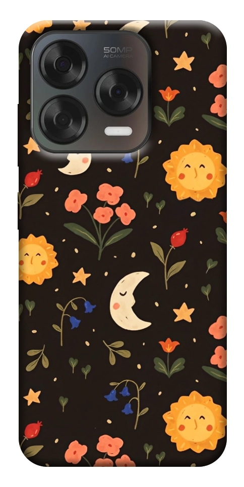 Чохол Польові квіти для ZTE Nubia V70 Design