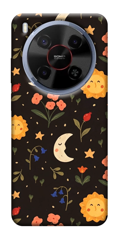 Чехол Полевые цветы для ZTE Nubia V70 Max