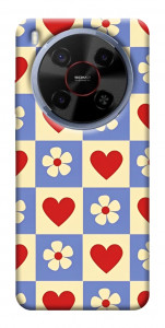 Чохол Серця-квіточки для ZTE Nubia V70 Max