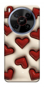 Чохол Випуклі серця для ZTE Nubia V70 Max