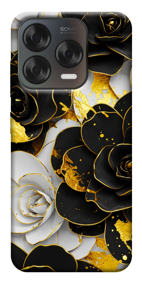 Чохол Flower black-white для ZTE Nubia V70 Design