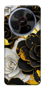 Чохол Flower black-white для ZTE Nubia V70 Max
