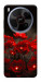 Чехол Burning flowers для ZTE Nubia V70 Max