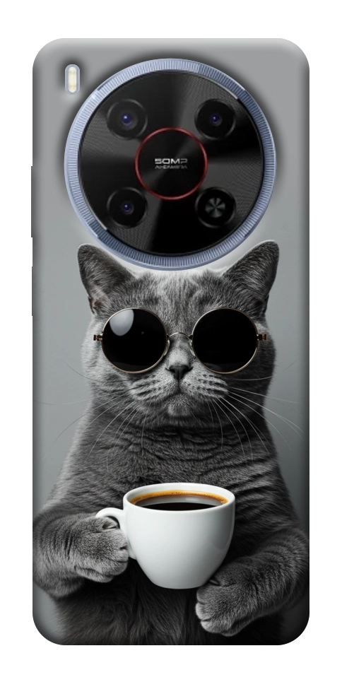 Чехол Grey cat coffee для ZTE Nubia V70 Max