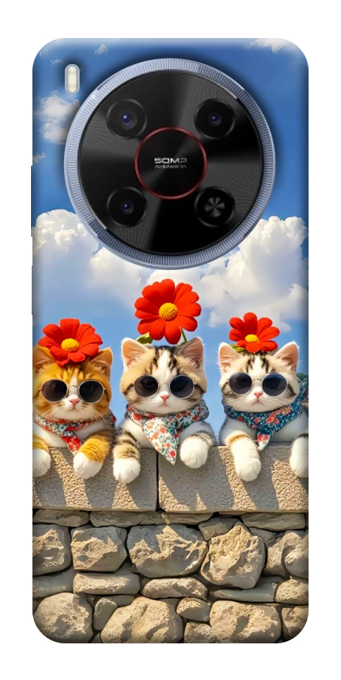 Чехол Flower cats для ZTE Nubia V70 Max
