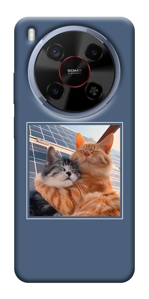 Чехол Кошачья нежность для ZTE Nubia V70 Max