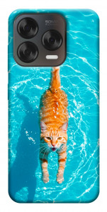 Чохол Cat swimming для ZTE Nubia V70 Design