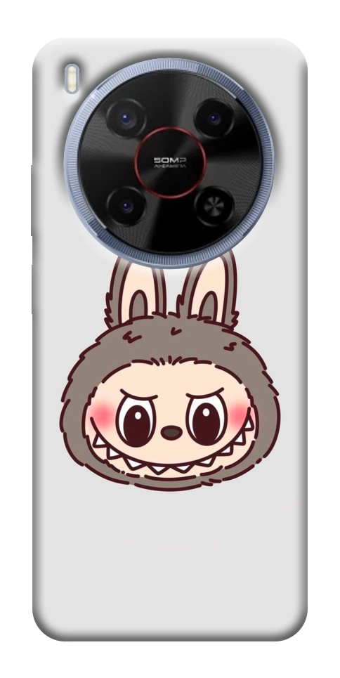 Чехол Labubu grey для ZTE Nubia V70 Max