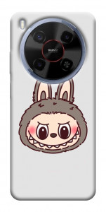 Чохол Labubu grey для ZTE Nubia V70 Max