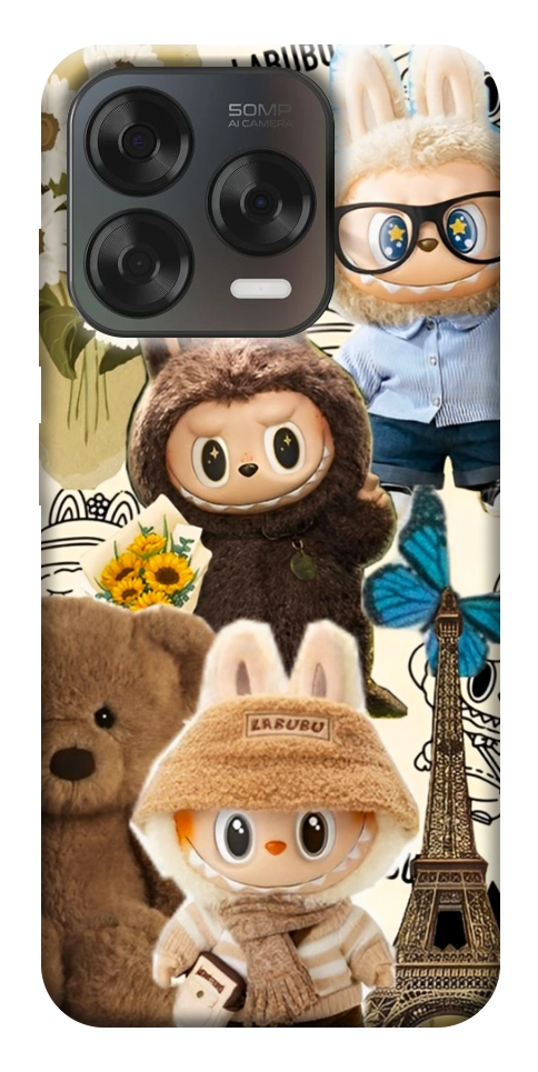 Чохол Labubu mood для ZTE Nubia V70 Design