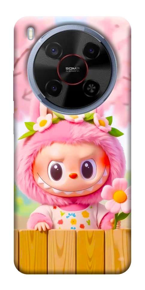 Чехол Labubu flower для ZTE Nubia V70 Max