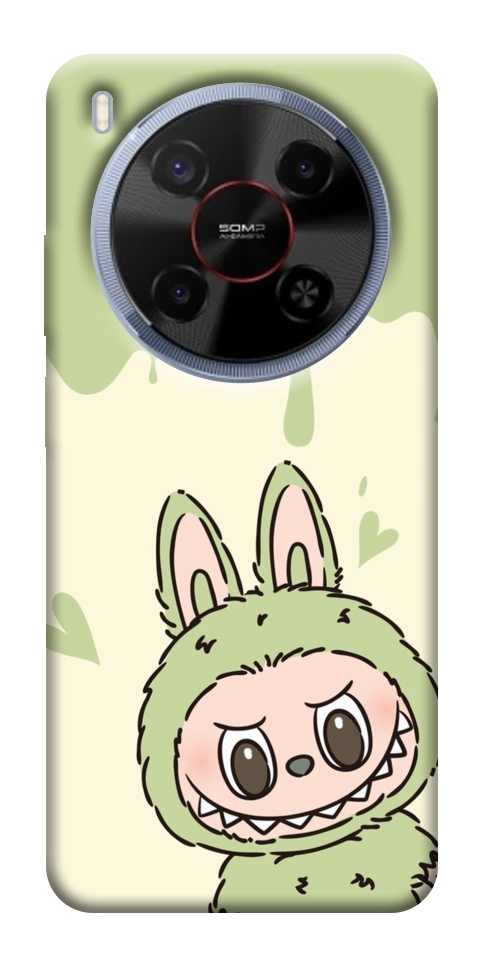 Чехол Labubu green для ZTE Nubia V70 Max